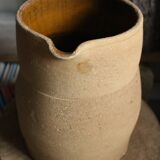 Large earthenware jug artisan pottery