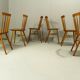 Bistro Chairs from Ton, 1970s, Set of 6