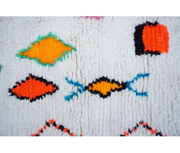 Colorful Berber carpet 295x195cm