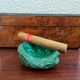 Cendrier bloc de malachite 310 gr