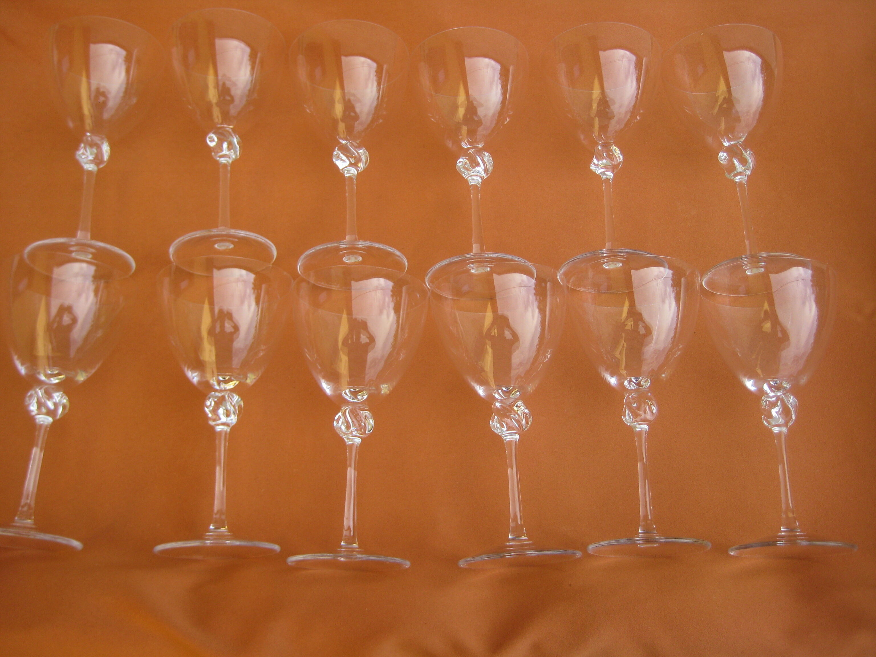 12 GLASSES with DAUM WINE, Bolero model
