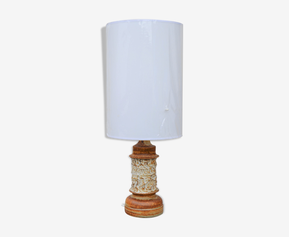 Vintage danish style shade stoneware table lamp Ego Stengods Atelje Sweden  1960s | Selency