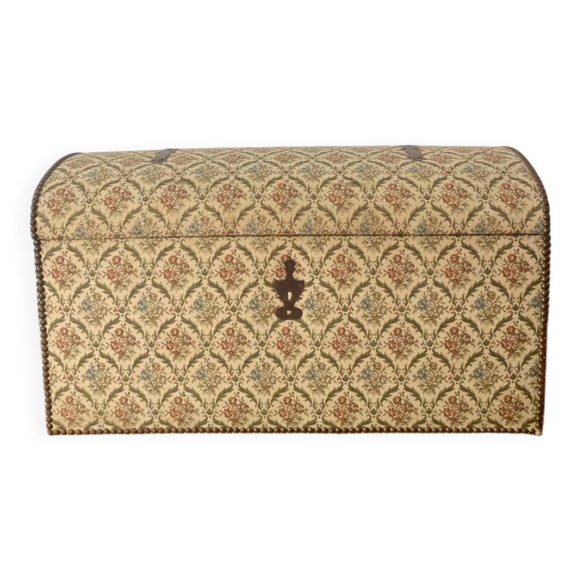 Antique tapestry chest