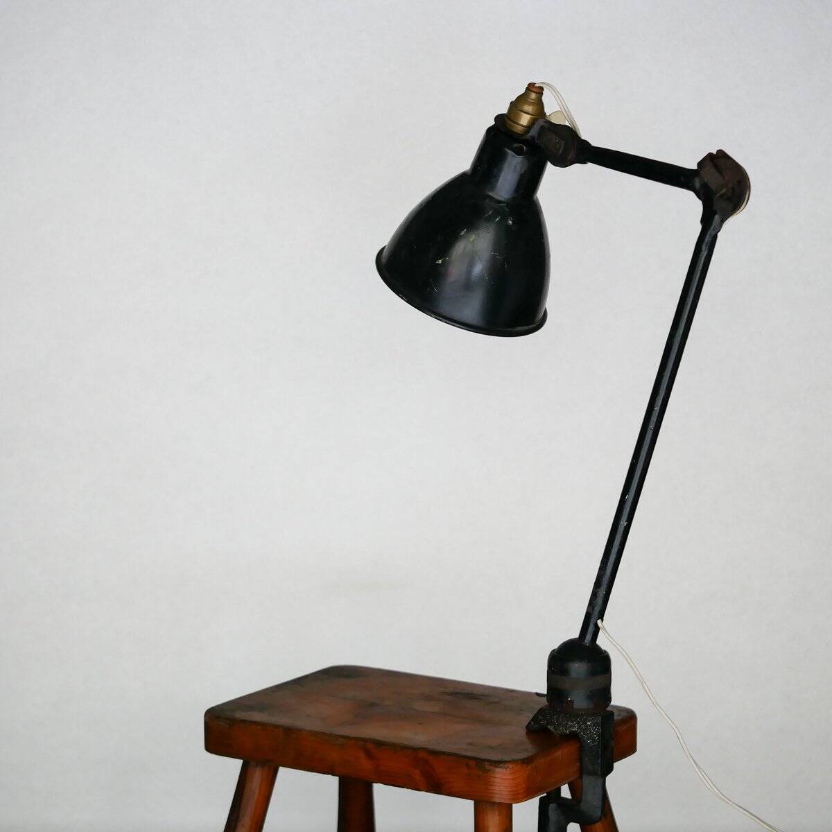 Industrial lamp no. 201 by Bernard-Albin Gras, France, 1930s