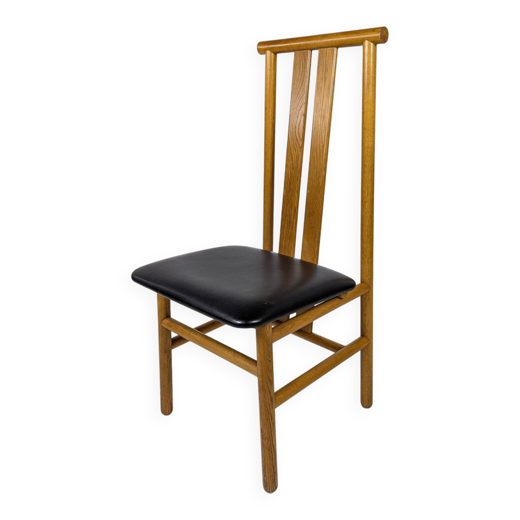 Set of eight Zea chairs by Annig Sarian, 1980