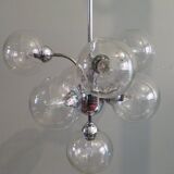 Sputnik chandelier of the 1970s by Massive Belgium