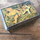 Antique metal box