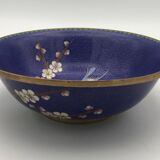 Cloisonné enamel cup with floral decoration