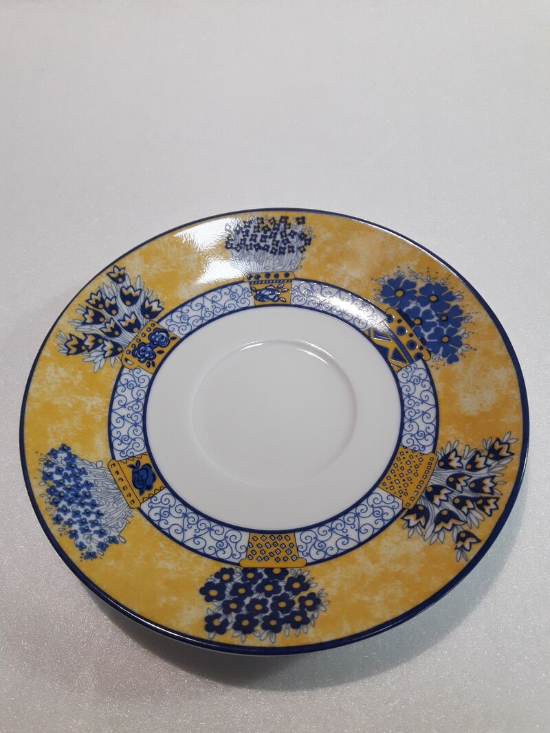 Cup saucer, breakfast Limoges porcelain of Sologne tea