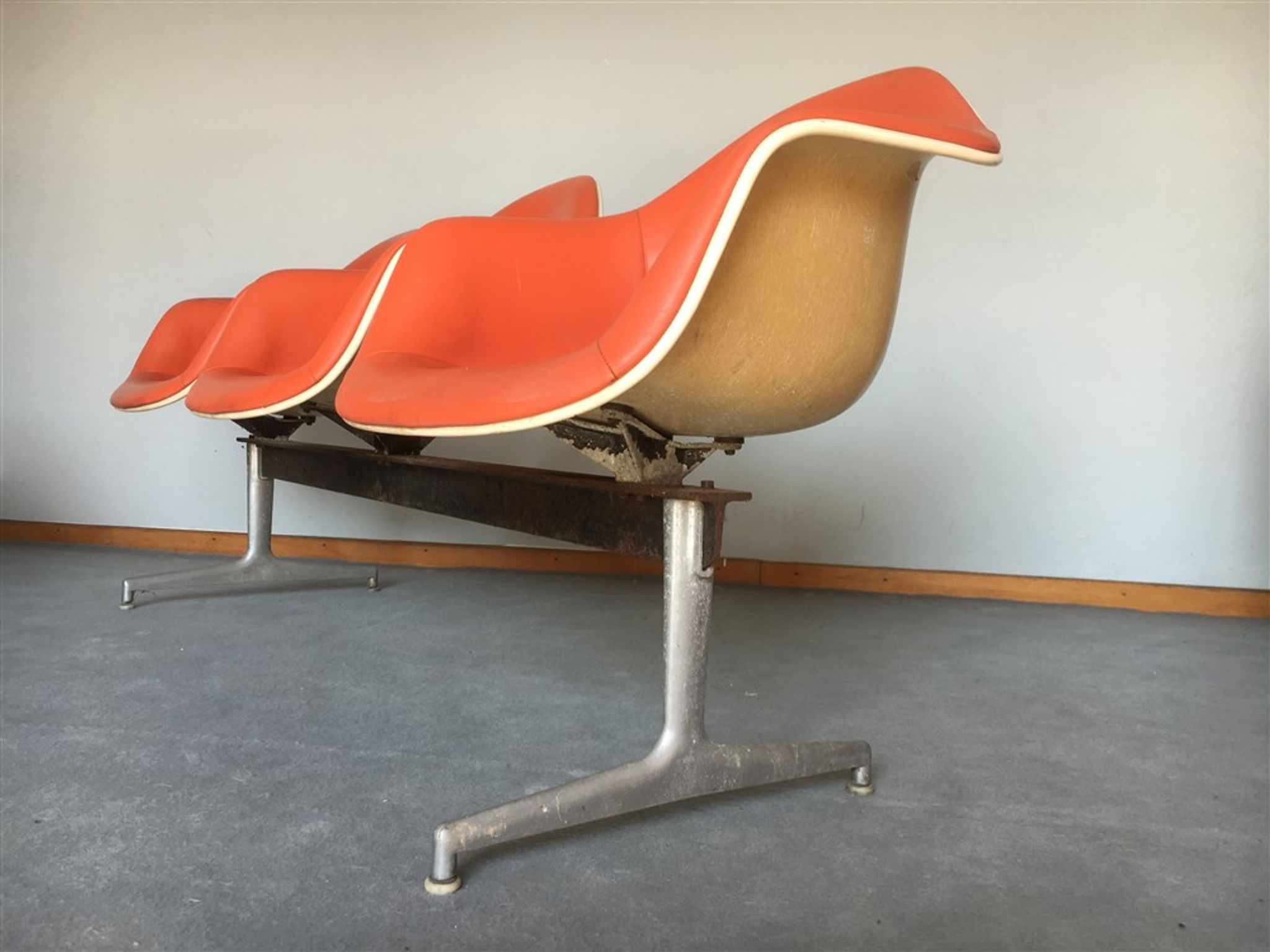 Bench by Charles and Ray Eames for Herman Milller 1960