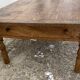 Grande table basse bois rustique à 1 tiroir