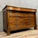 Empire-style kneading table in solid walnut circa 1820