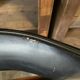 Lot of two vintage black chairs - 1960s wood