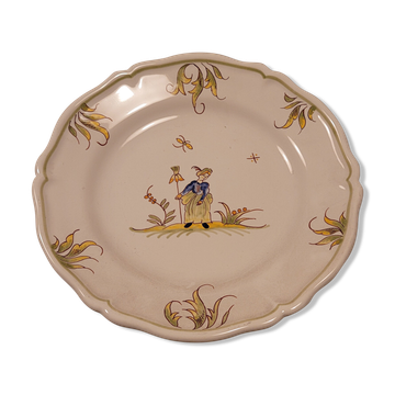 Assiette de décoration