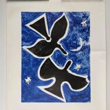 Lithograph by George Braque, circa 1961