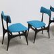 Set of 4 'S3' dining chairs by Alfred Hendrickx for Belform, 1950s