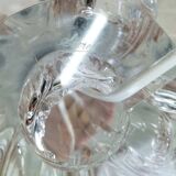 Pied de lampe à poser en cristal de Sèvres