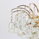 Chandelier with crystal balls 1970s