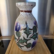 Large Vase "Thistles" by Daniel Étienne – Vallauris - 30 cm