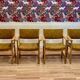 Set of 6 armchairs stamped Hans Wegner "Scandinavian design" 1960.