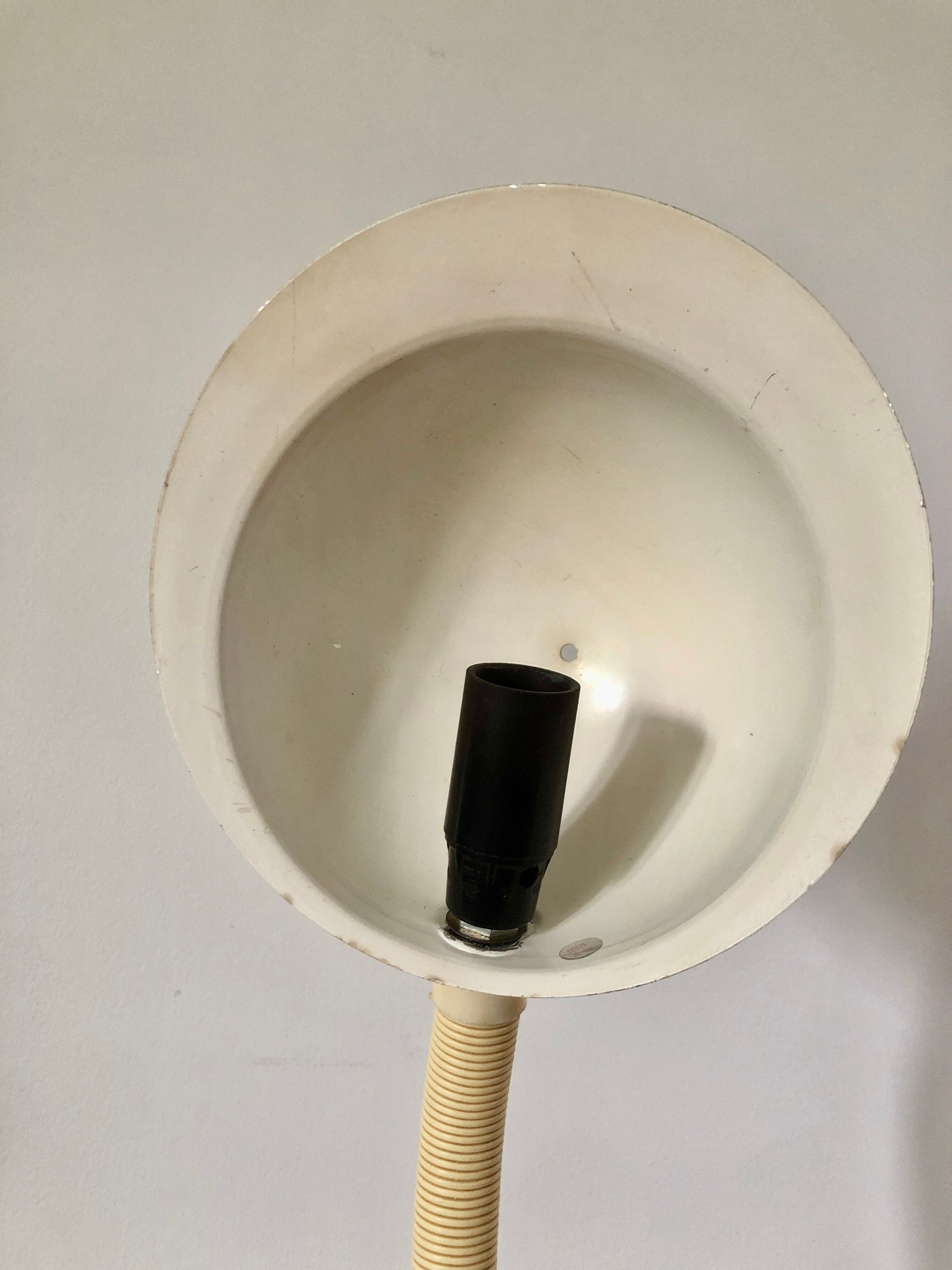 Beige desk lamp Aluminor 1970