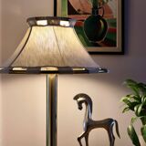 1970's Large Brass Table lamp designed by Anna Ehrner for Ateljé Lyktan Åhus