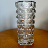 Crystal glass vase 1950