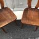 Paire de chaises bistrot 1960