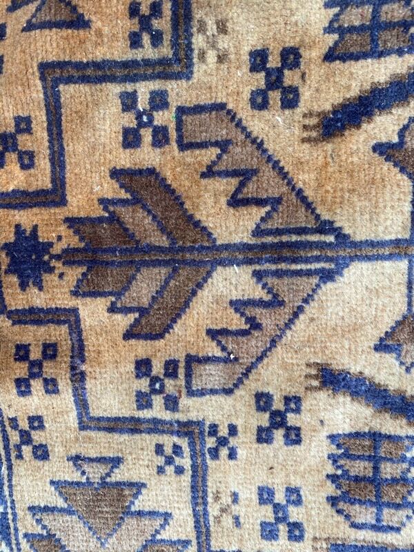 Vintage carpet Belutch 87x148 cm