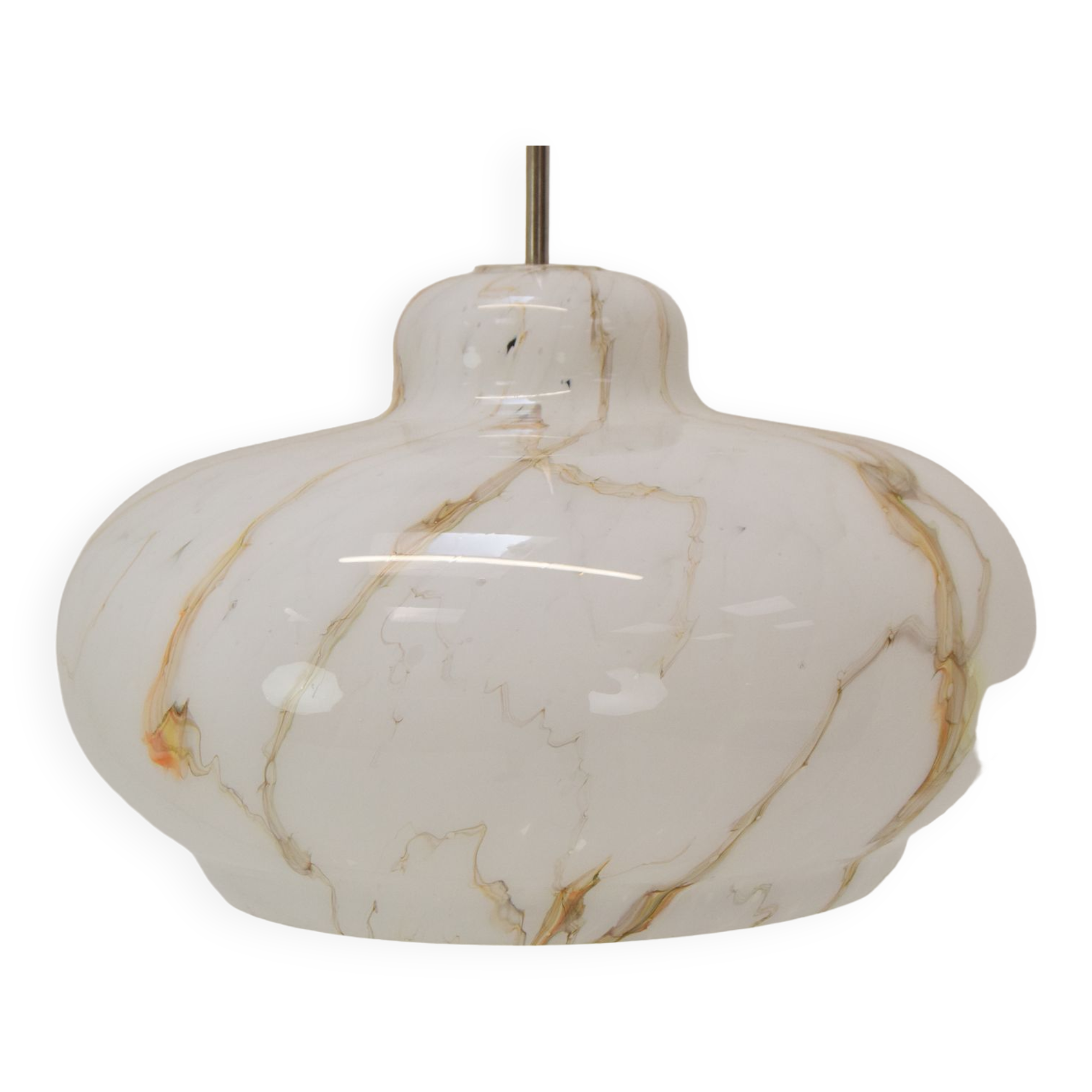 Mid-century glass pendant 1960's