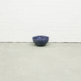 vintage large purple ceramic bowl