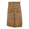 large Esmery burlap bag - Caron - old - vintage