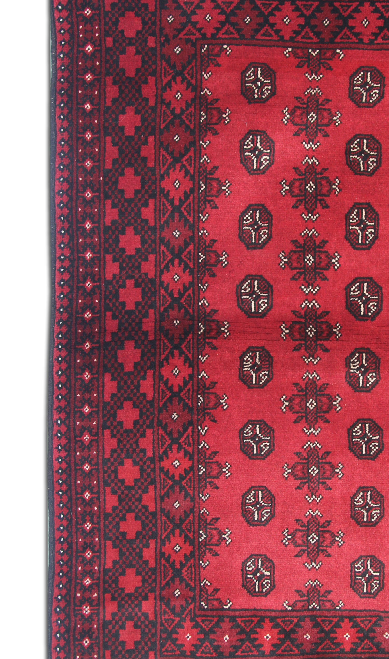 Traditional Red Ziegler Carpet Handmade Wool Rug- 108x199cm
