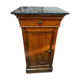 Louis Philippe oak bedside