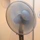 Anthracite grey fan on foot tripods 70/80