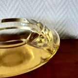 Vintage yellow Murano ashtray, 1970