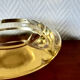 Vintage yellow Murano ashtray, 1970