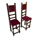 Pair of decorative chairs 1950/60