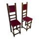 Pair of decorative chairs 1950/60