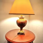 VINTAGE CERAMIC LAMP THE DOLPHIN