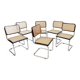 Dining chairs style B32 by Marcel Breuer, set of 5+1 - Italy