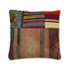 Vintage turkish kilim cushion cover , 40 x 40 cm