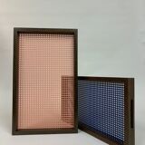 Set of trays (wood: smoked oak)