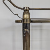 1950s brass rolling trolley