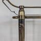 1950s brass rolling trolley