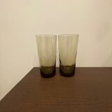 Verre teinté noir 70's