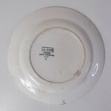 Digoin sarreguemines 2 flat plates la rose