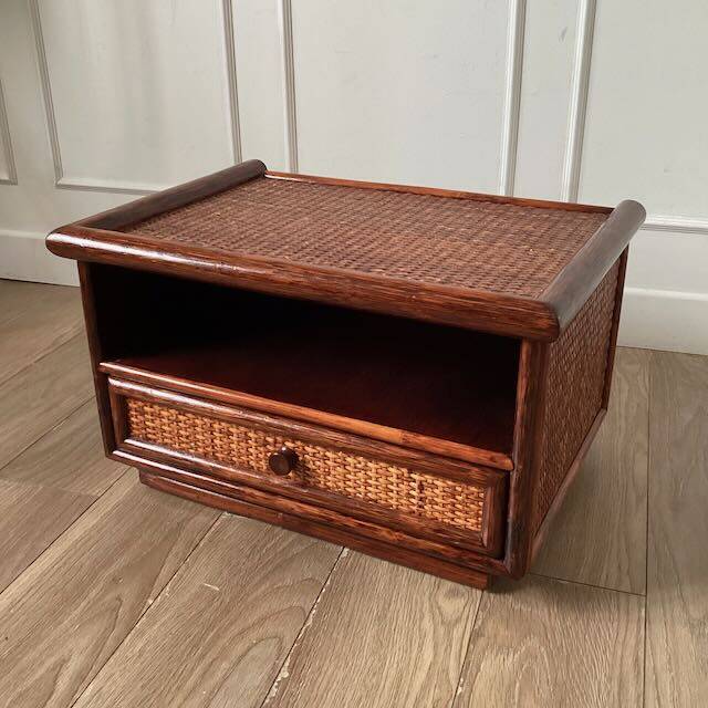 Chevet en rotin Roche-Bobois