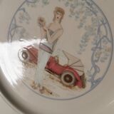 Assiettes Art nouveau Primula