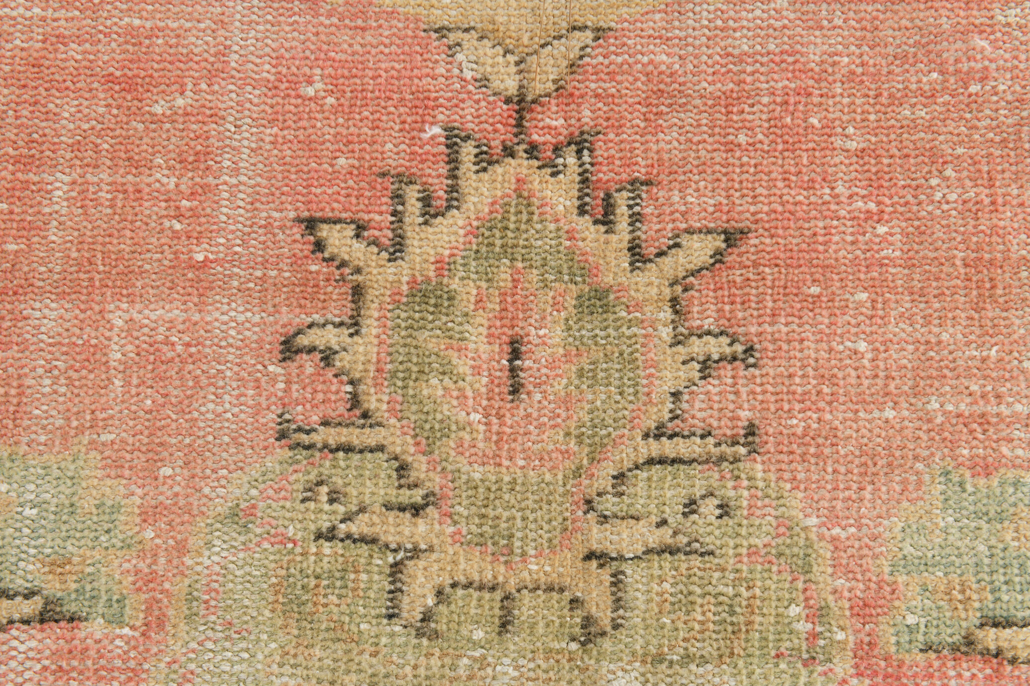 7x10 oriental & madallion vintage rug 207x304cm